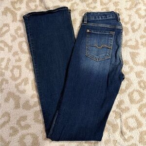 7 for all mankind boot cut jeans, b(air) authentic, “Kimmel Bootcut” size 26